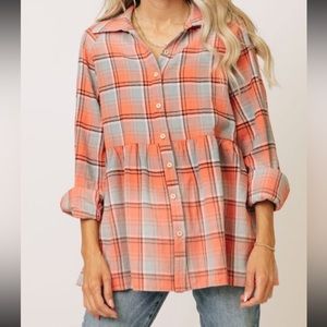 🆕SEW IN LOVE BABYDOLL FLANNEL🆕